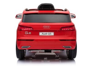Vienvietis elektromobilis Audi Q5, raudonas kaina ir informacija | Elektromobiliai vaikams | pigu.lt