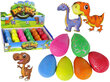 Augantis kiaušinis Dinozauras, 6 cm kaina ir informacija | Lavinamieji žaislai | pigu.lt