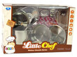 Žaislinis indų rinkinys Lean Toys LittleChef kaina ir informacija | Žaislai mergaitėms | pigu.lt