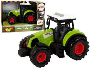Žaislinis traktorius Lean Toys, žalias kaina ir informacija | Žaislai berniukams | pigu.lt