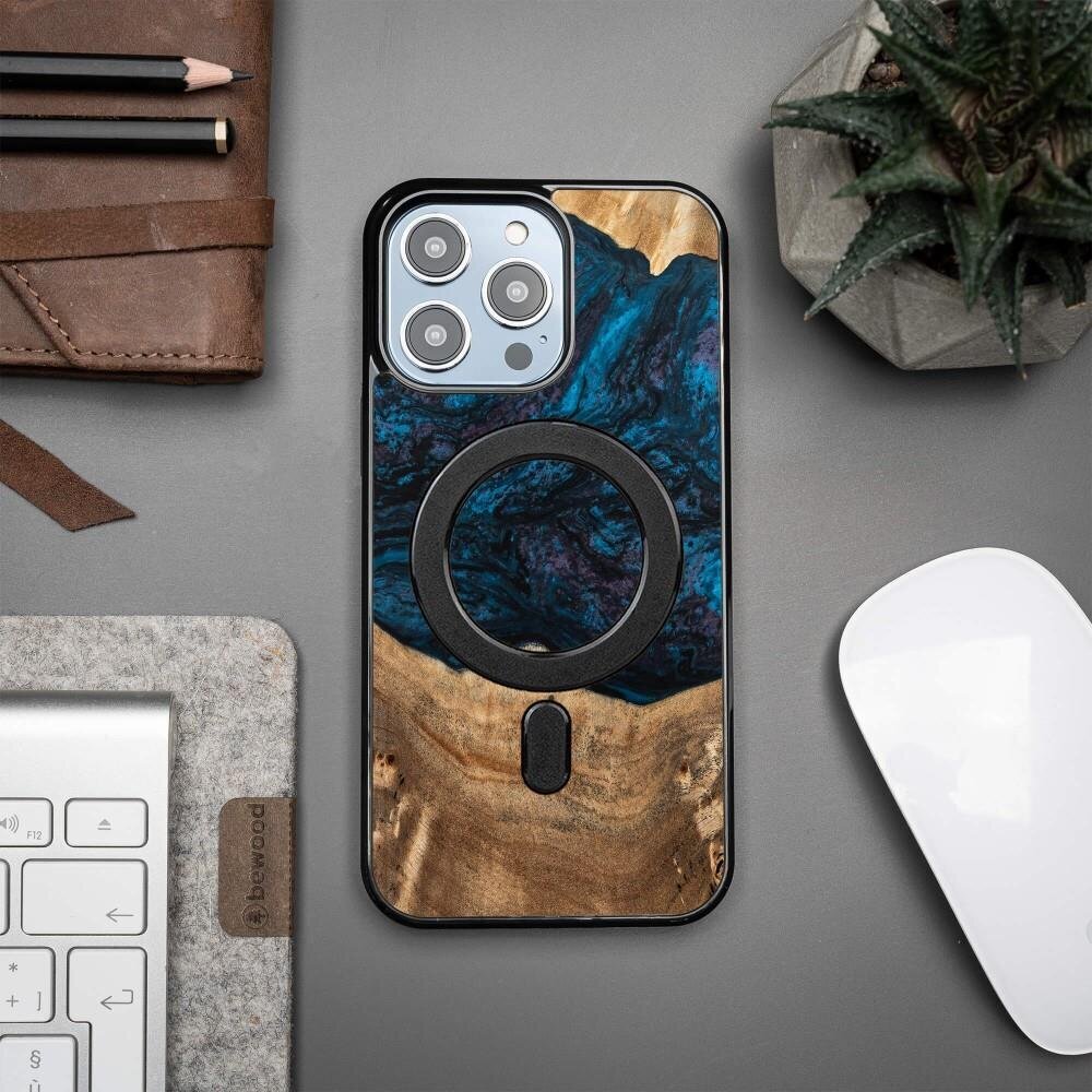 Bewood Unique Wood and Resin Case kaina ir informacija | Telefono dėklai | pigu.lt