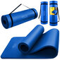 Treniruočių kilimėlis 4Fizjo, 1 cm, mėlynas kaina ir informacija | Kilimėliai sportui | pigu.lt