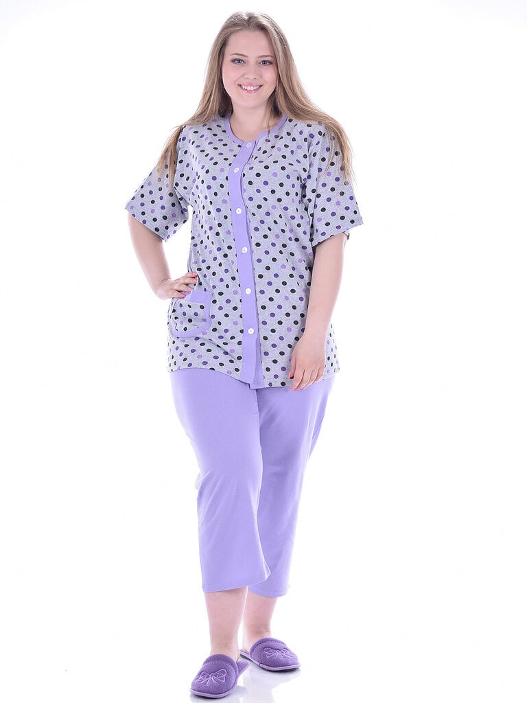Pižama moterims Pidzaama House PH12017, violetinė kaina ir informacija | Naktiniai, pižamos moterims | pigu.lt