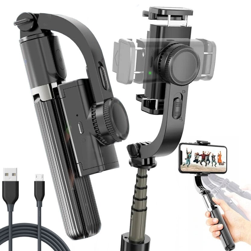 Gimbal Selfie Stick цена и информация | Telefono laikikliai | pigu.lt