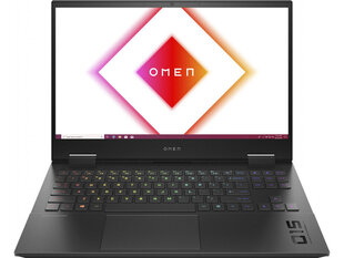 16" OMEN 16-c0027ns Ryzen 7 5800H 16GB 512GB SSD RTX 3050 Ti Windows 11 Портативный компьютер цена и информация | Ноутбуки | pigu.lt