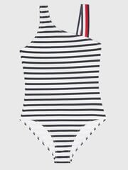 Tommy Hilfiger maudymosi kostiumėlis mergaitėms, juodas kaina ir informacija | Maudymukai mergaitėms | pigu.lt