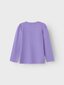 Name It marškinėliai mergaitėms, 13219821*02, violetiniai kaina ir informacija | Marškinėliai mergaitėms | pigu.lt
