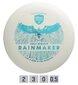 Diskgolfo diskas Discmania Putter D-Line Flex 3 Rainmaker, baltas kaina ir informacija | Diskgolfas | pigu.lt