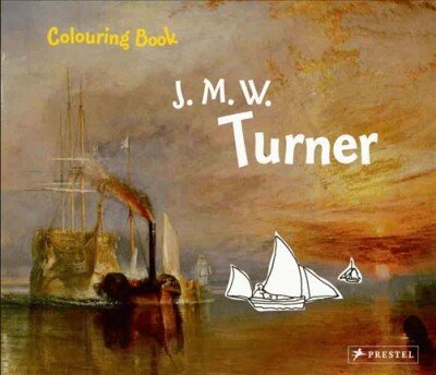 Coloring Book Turner: Colouring Book цена и информация | Spalvinimo knygelės | pigu.lt