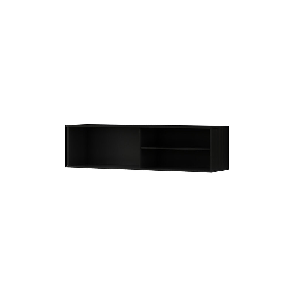 TV staliukas Meorati, 40x40x150 cm, rudas/juodas kaina ir informacija | TV staliukai | pigu.lt