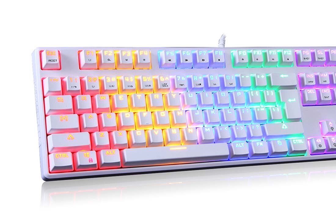 Motospeed CK107 RGB kaina ir informacija | Klaviatūros | pigu.lt