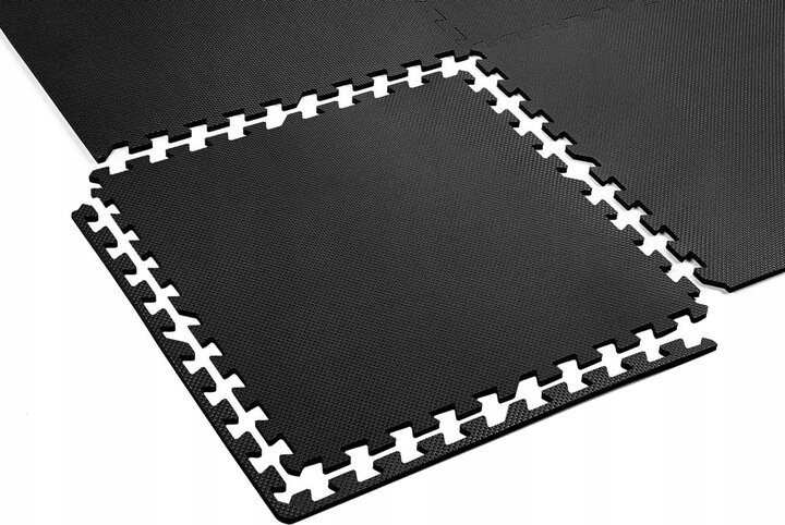 Apsauginis grindų kilimėlis Gymtek G-66095, 181,5x121x1cm, juodas kaina ir informacija | Treniruoklių priedai ir aksesuarai | pigu.lt