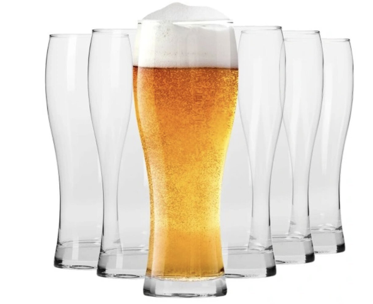 Chill Krosno aukštos alaus taurės, 500ml, 6 vnt. kaina ir informacija | Taurės, puodeliai, ąsočiai | pigu.lt