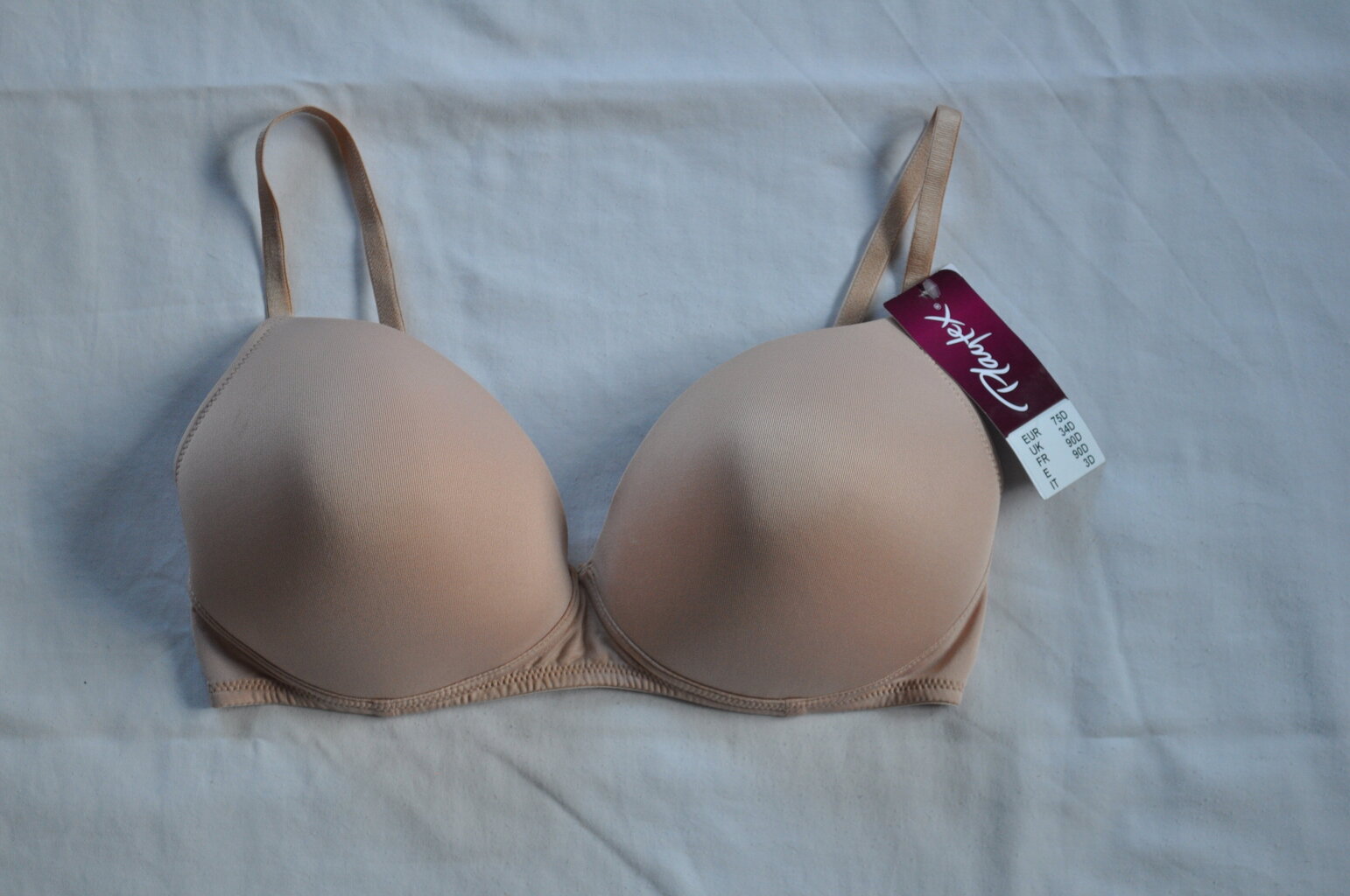 Liemenėlė moterims Playtex X144507009, smėlio spalvos kaina ir informacija | Liemenėlės | pigu.lt