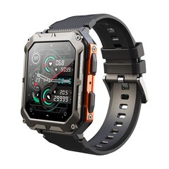 Watchex Black Orange kaina ir informacija | Išmanieji laikrodžiai (smartwatch) | pigu.lt