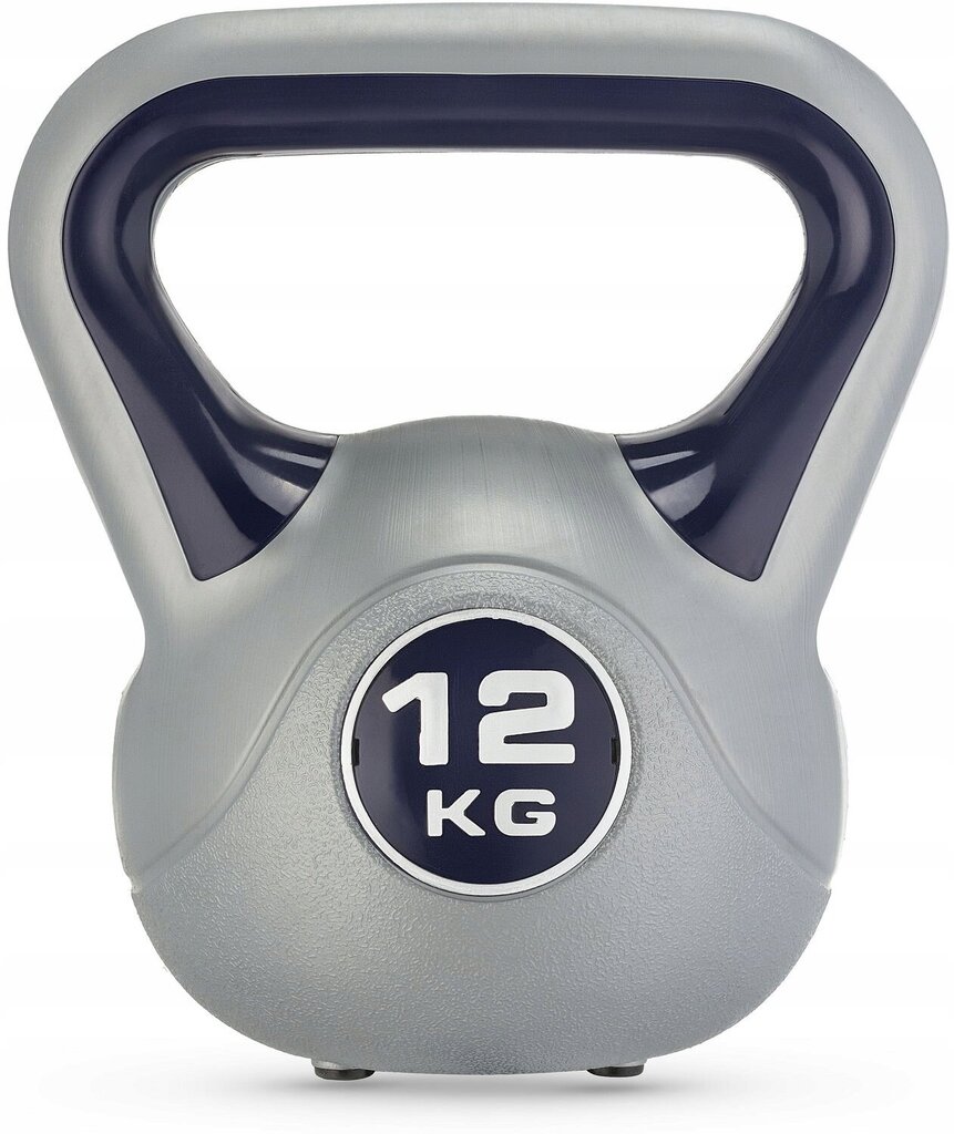 Sportinis svoris Gymtek Gy-1392273274, 12 kg, pilkas kaina ir informacija | Svoriai, svarmenys, štangos | pigu.lt