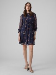 Женское платье Vero Moda 10244553*02, тёмно-синее, 5715501945488 цена и информация | Платья | pigu.lt