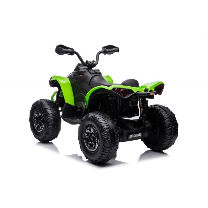 Vienvietis vaikiškas elektromobilis Quad, žalias kaina ir informacija | Elektromobiliai vaikams | pigu.lt