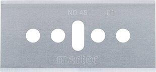 Двусторонний прямоугольный нож Martor 45, 10 шт. цена и информация | Механические инструменты | pigu.lt