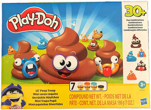 Plastilino žaidimas Play Doh Ciastolina Lil' Poop Troop цена и информация | Развивающие игрушки | pigu.lt