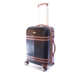 Дорожный чемодан Airtex, средний, черный, 65л, 949/24 цена и информация | Чемоданы, дорожные сумки | pigu.lt