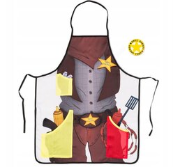 Prijuostė BBQ Grill Sheriff + atidarytuvas цена и информация | Apron Спорт, досуг, туризм | pigu.lt