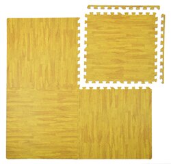 Dėlionė kilimėlis Humbi, 62 x 62 x 1 cm, 4 vnt. цена и информация | Развивающие коврики | pigu.lt