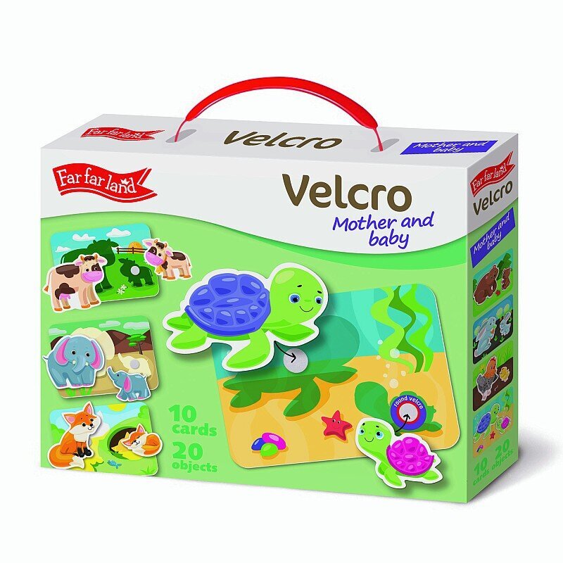 Žaidimas Velcro Mama ir kūdikis kaina ir informacija | Lavinamieji žaislai | pigu.lt