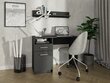Rašomasis stalas Matkam Bodo 100x50x75 cm, juodas цена и информация | Kompiuteriniai, rašomieji stalai | pigu.lt