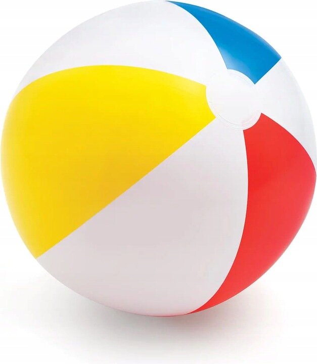 Pripučiamas paplūdimio kamuolys Intex 59020NP, 51 cm kaina ir informacija | Pripučiamos ir paplūdimio prekės | pigu.lt