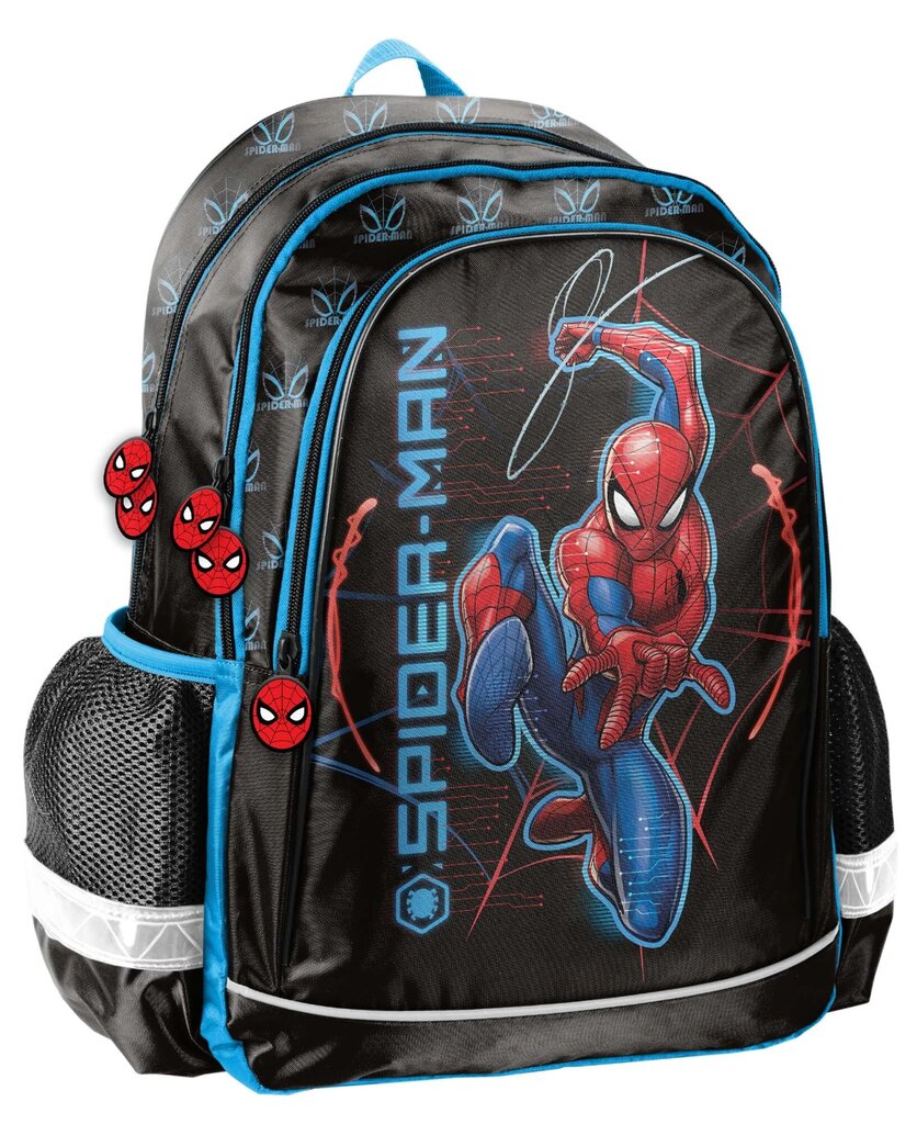 Mokyklinė kuprinė Paso Spiderman (Žmogus voras) kaina ir informacija | Kuprinės mokyklai, sportiniai maišeliai | pigu.lt