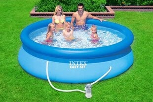 Apvalus baseinas Intex Easy Set 28122NP, 305 x 305 cm, su filtru kaina ir informacija | Baseinai | pigu.lt