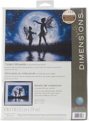 Siuvinėjimo rinkinys Dimensions Twilight Silhouett, 70-35296 kaina ir informacija | Siuvinėjimo priemonės | pigu.lt