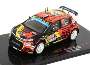 Citroen C3 Rally 2 #24 WRC2 Rallye Ypern 2022 S.Lefebvre/A.Malfoy IXO 1:43 RAM877 цена и информация | Коллекционные модели автомобилей | pigu.lt