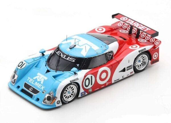 Riley Mk. XI #01 Winner 24H Daytona 2008 S.Pruett-M.Rojas-D.Franchitti- J.P.Montoya SPARK 1:43 43DA08 kaina ir informacija | Kolekciniai modeliukai | pigu.lt