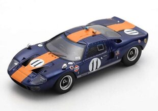 Ford GT40 #11 6th Daytona 24H 1967 J. Ickx - D. Thompson SPARK 1:43 S4541 kaina ir informacija | Kolekciniai modeliukai | pigu.lt