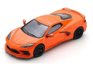 Chevrolet Corvette C8 2020 Orange SPARK 1:43 S5062 kaina ir informacija | Kolekciniai modeliukai | pigu.lt