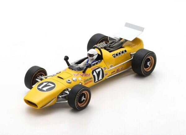 Vollstedt #17 Riverside 1967 George Follmer SPARK 1:43 S5770 kaina ir informacija | Kolekciniai modeliukai | pigu.lt