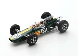 Lotus 25 #28 Italian GP 1965 Giacomo Russo Geki SPARK 1:43 S7293 kaina ir informacija | Kolekciniai modeliukai | pigu.lt