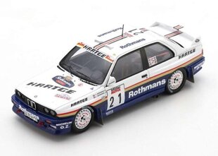 BMW E30 #21 Tour de Corse Rallye de France 1989 P. Bernardini SPARK 1:43 S8485 kaina ir informacija | Kolekciniai modeliukai | pigu.lt