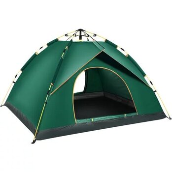 Палатка кемпинговая 200x150 001, зеленый цена и информация | Палатки | pigu.lt