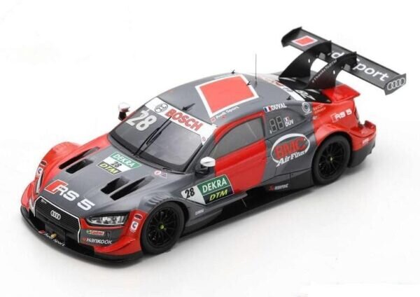 Audi RS 5 DTM 2020 #28 Audi Sport Team Phoenix Loïc Duval SPARK 1:43 SG653 kaina ir informacija | Kolekciniai modeliukai | pigu.lt