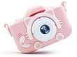 Vaikiškas skaitmeninis fotoaparatas, rožinis kaina ir informacija | Lavinamieji žaislai | pigu.lt