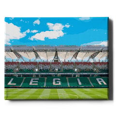 Картина по номерам На Раме "Футбольные фанаты" Oh Art! 40x50 см цена и информация | Живопись по номерам | pigu.lt