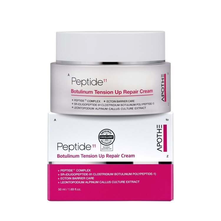 Atgaivinantis peptidinis veido kremas Apothe Peptide 11 Botulinum Tension Up Repair Cream, 50 ml kaina ir informacija | Veido kremai | pigu.lt