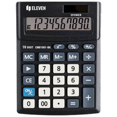 Skaičiavimo mašinėlė Eleven, juoda цена и информация | Kanceliarinės prekės | pigu.lt