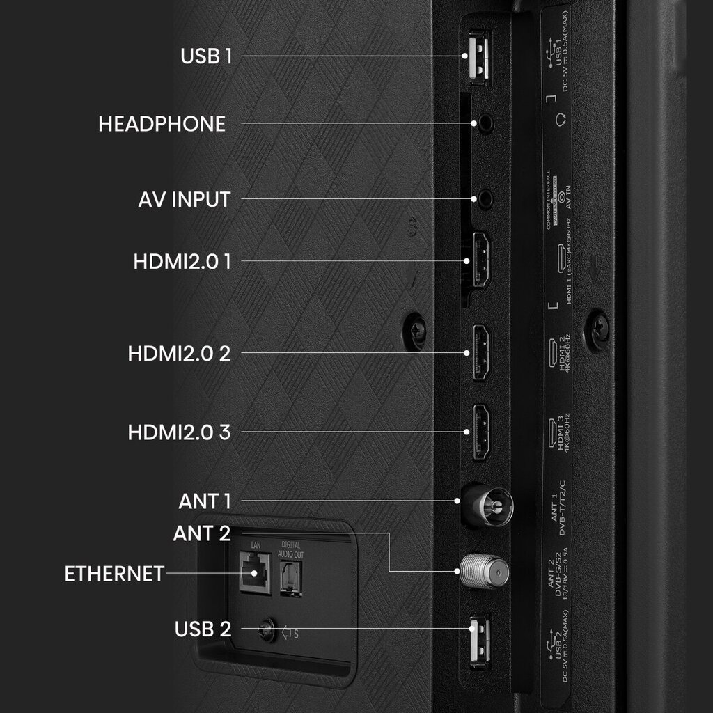 Hisense 65A6K kaina ir informacija | Televizoriai | pigu.lt