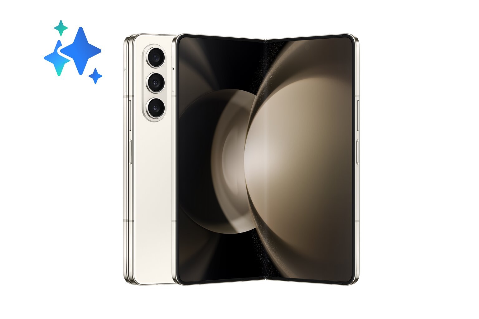 Samsung Galaxy Fold5 12/256GB SM-F946BZEBEUE Cream цена и информация | Mobilieji telefonai | pigu.lt