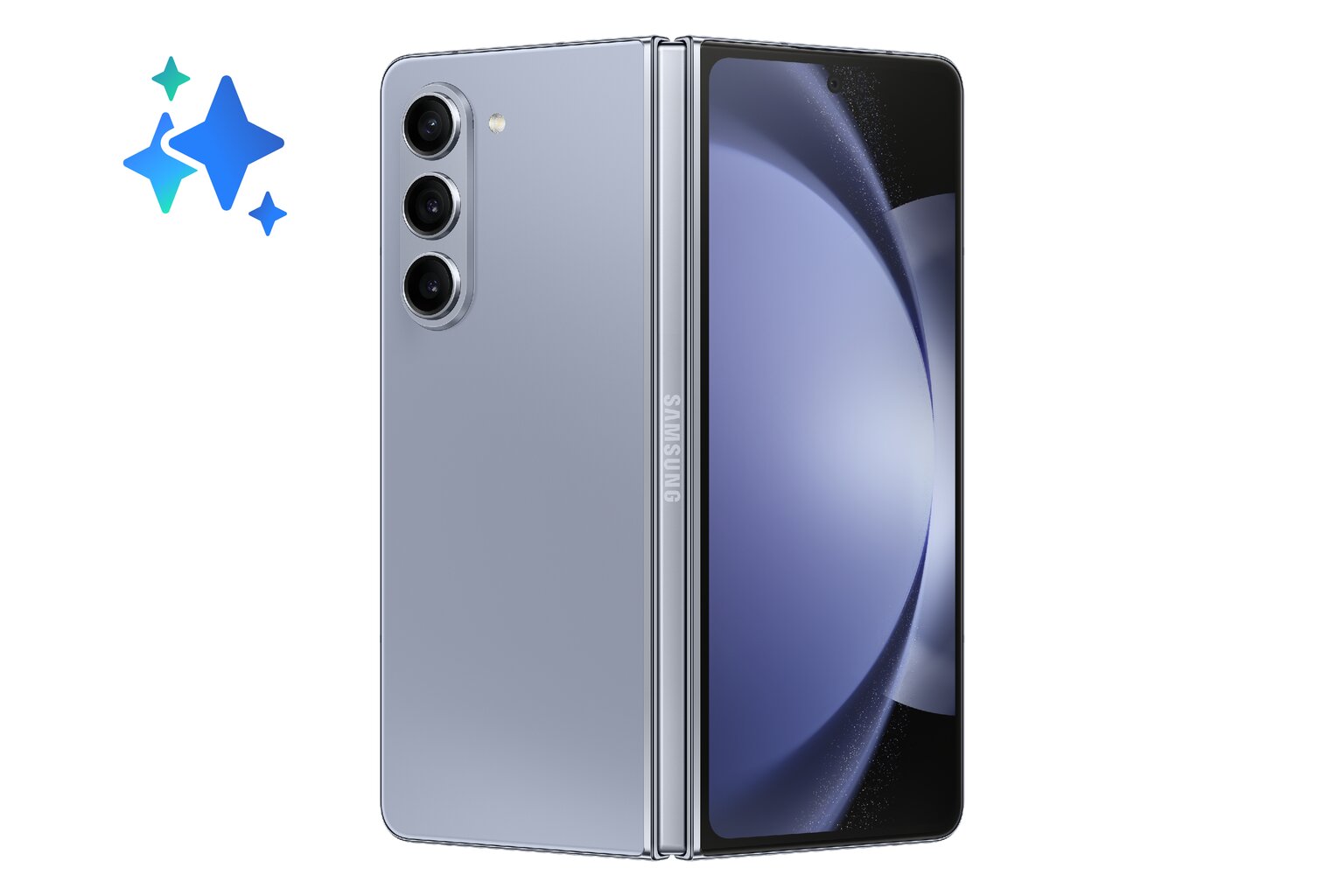 Samsung Galaxy Fold5 12/512GB SM-F946BLBCEUE Icy Blue kaina ir informacija | Mobilieji telefonai | pigu.lt