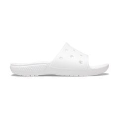 Crocs™ šlepetės mergaitėms 180199, baltos kaina ir informacija | Šlepetės, kambario avalynė vaikams | pigu.lt